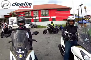 Daelim Club Malaysia Ride To Betong Thailand 2015